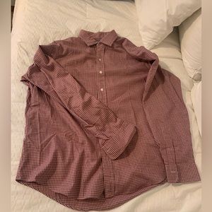 Men’s XL Polo by Ralph Lauren gingham shirt. Good condition, no issues.